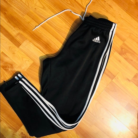 adidas Pants - Adidas zip bottom pants